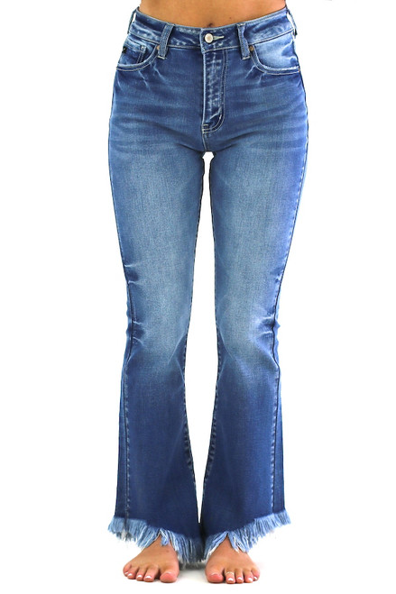 Talia High Rise Bootcut Jeans by KanCan
