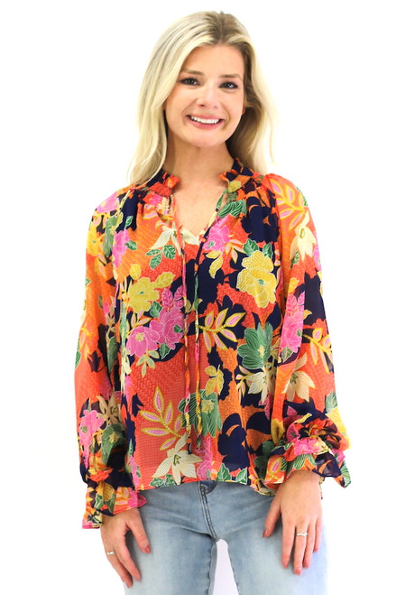 Annabelle Floral Print Blouse