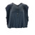 Every Moment Henley Neck Top  - Navy