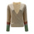 Layla Color Block Surplice Sweater