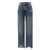 Laina Cropped Straight Jeans by KanCan