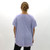 On The Down Low Notched Thermal Tee - Purple