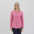 Dakota Crew Neck Sweater - Fuchsia