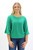 Bailey Kimono Sleeve Sweater - Emerald Green