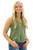 Julia Knit Tank - Olive