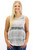 Your One Chance Petite Floral Tank - Grey