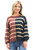 It's All Possible Color Block Sweater - Rose/Teal