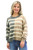 It's All Possible Color Block Sweater - Grey/Taupe