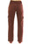 Sarah High Rise Cargo Jeans - Red Brick