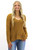 Loose Knit V-neck Sweater - Mustard