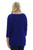 All The LOVE  V-Neck  Sweater - Royal