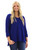 All The LOVE  V-Neck  Sweater - Royal