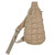  Quilted Puffer Sling Bag - Tan