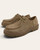 Pair of light camel faux suede Corky's Fall For It moccasin style shoes