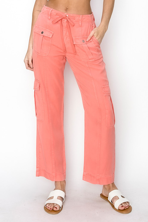【COSYHARU】City string detachable cargo pants coralcargo1__50020.1716410183.