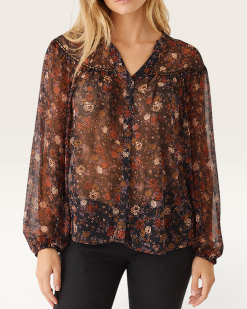 Sheri Floral Print Blouse | Trendy Threads Women's Boutique Roscoe SD