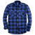 Alimens & Gentle Men's Red Plaid Flannel Shirt: Casual Button-Down, Regular Fit