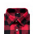 Alimens & Gentle Men's Red Plaid Flannel Shirt: Casual Button-Down, Regular Fit