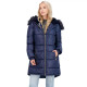 Jessica Simpson Puffer Coat: Quilted Winter Coat with Faux Fur Hood