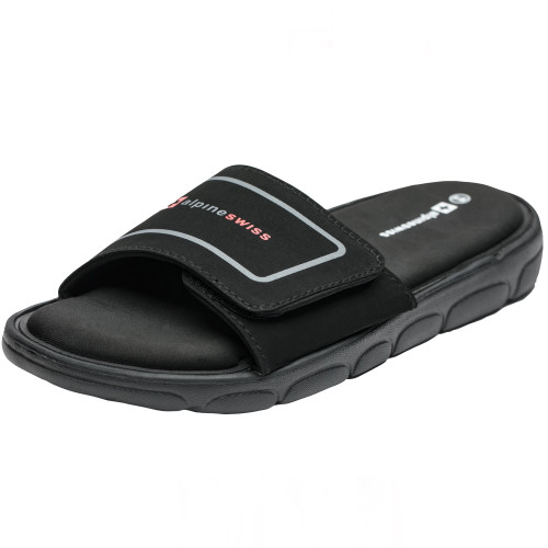 Alpine Swiss Joel Mens Flip Flops Lightweight EVA Thong Sandals Beach Shoes  - Alpine Swiss