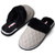 Alpine Swiss Womens Cable Knit Faux Fur Scuff Slippers Memory Foam House Shoes