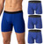 Alpine Swiss Mens Boxer Briefs 3 Pack Underwear Breathable Comfortable Trunks