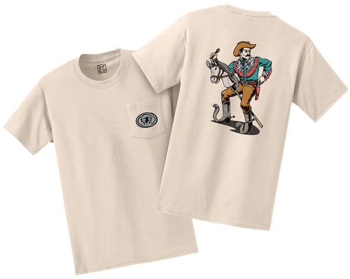 "Dos Boot" Pocket Tee