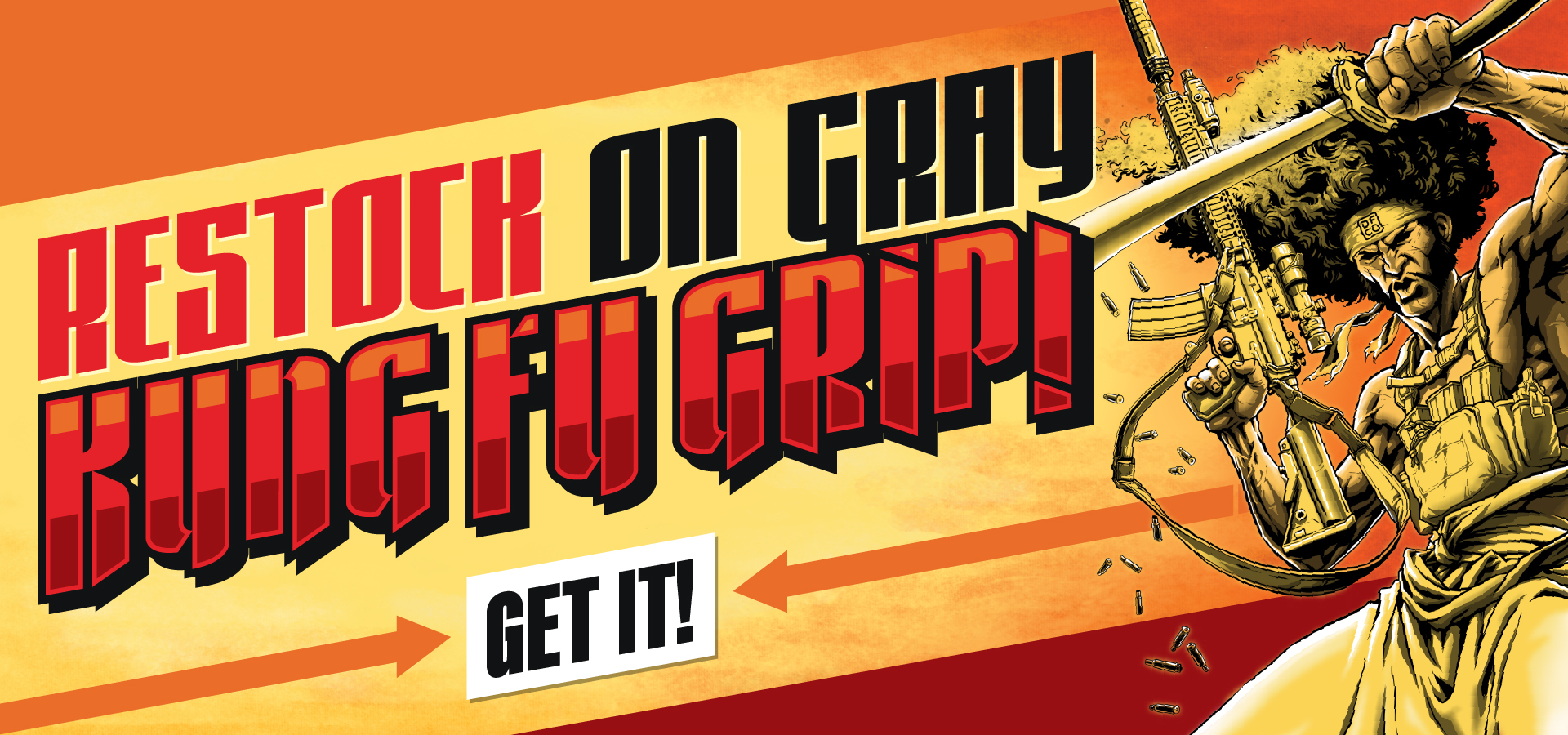 Kung Fu Grip for AR 15