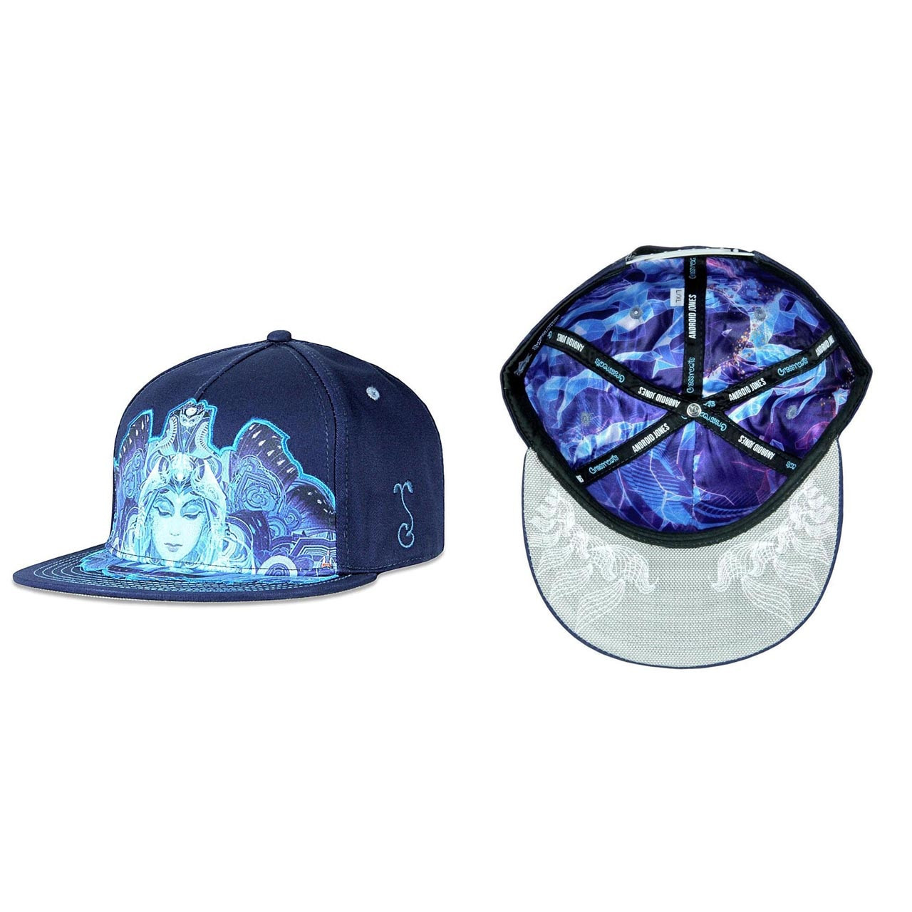 Buy an Android Jones Quantum Yin Snapback Hat Online