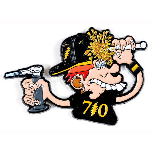 Buy a Grateful Dead 710 Dab Kid Pin Online from Tree Huggers