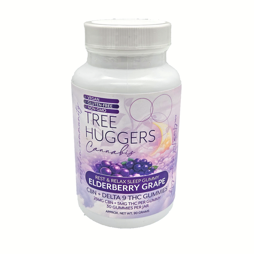 Tree Huggers Cannabis - Rest & Relax Sleep Gummies - 30 ct Jar