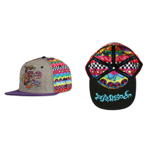 Chris Dyer Galaktic Gang Purple Fitted Hat – Grassroots California