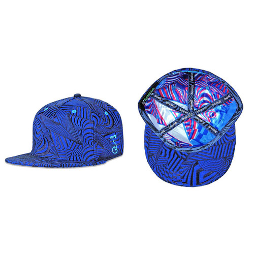 Buy a Blue Psychonaut Fitted Hat Online from Tree Huggers Co-op