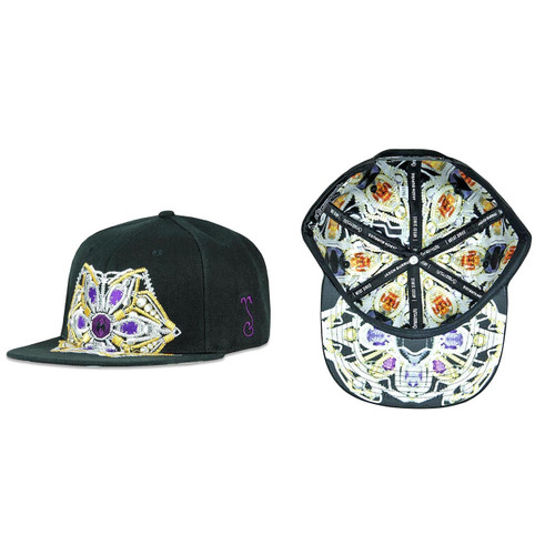 Buy a Jason Burruss Sacred Roots Snapback Hat (Black) Online from Tree Huggers Co-op