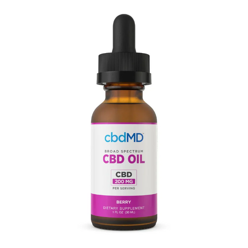 cbdMD Broad Spectrum CBD Oil Berry 6000mg