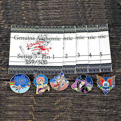 Buy a Stanley Mouse - Series 3 Matched Pin Set  Online from Tree Huggers