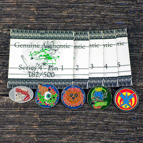 Buy a Stanley Mouse - Series 4 Matched Pin Set  Online from Tree Huggers