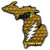 Buy a Michigan Deadhead Pin Online from Tree Huggers