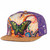 Randal Roberts x Morgan Mandala Butterfly Purple Snapback Hat