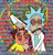 Buy a Uncle Sam Rick & Morty Blotter (Large) Online from Tree Huggers Co-op