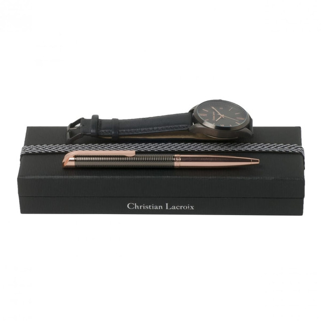 Set Christian Lacroix (ballpoint pen & watch) || WKCFZK Set Christian Lacroix (ballpoint pen & watch) || WKCFZK