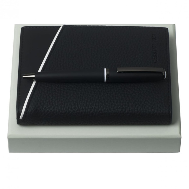 Set Spring Black (ballpoint pen & note pad A6) Set Spring Black (ballpoint pen & note pad A6)
