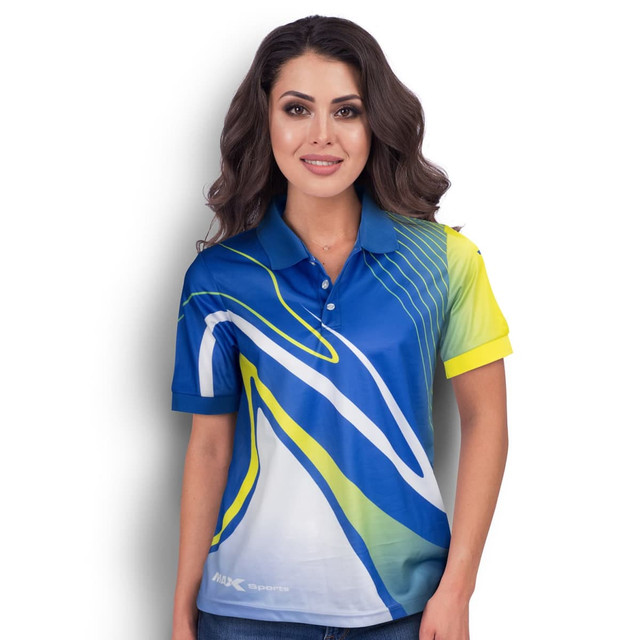 Custom Womens Premium Sports Polo Custom Womens Premium Sports Polo