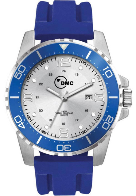 Watch, Metal with Silicone Strap || NHZNKC