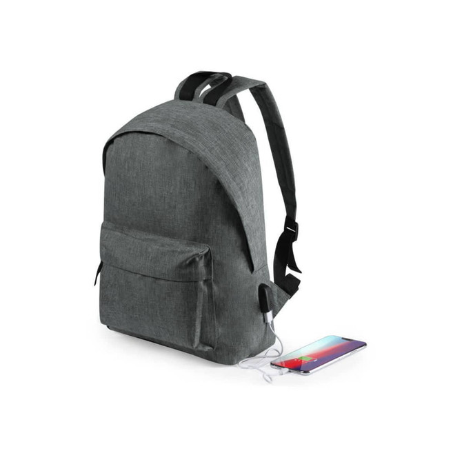 Backpack 600d polyester double zip pulls Noren