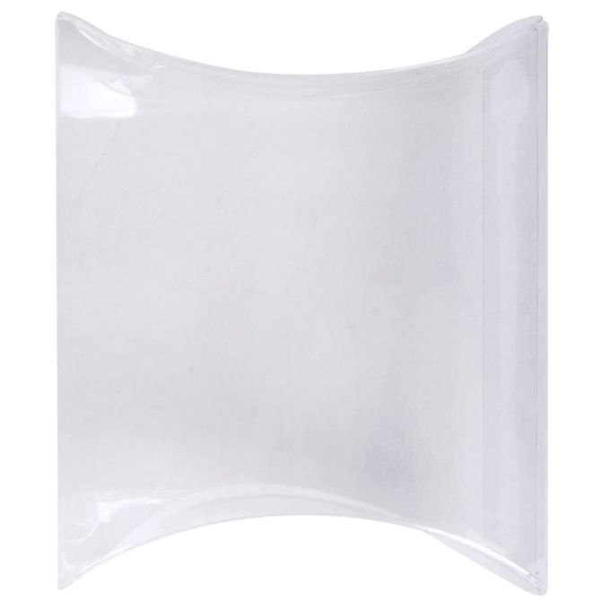 A clear pillow pack for pen packaging, featuring a sleek and smooth design.