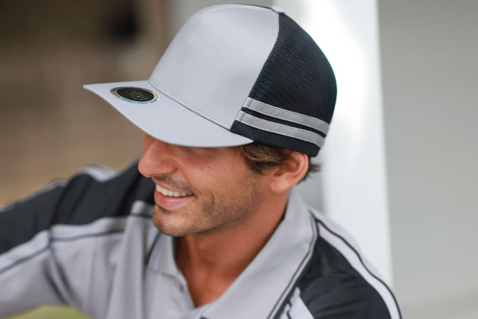 INIVI SEAMLESS SIDE AND BACK PANEL POLYCOTTON/MESH - SNAPBACK