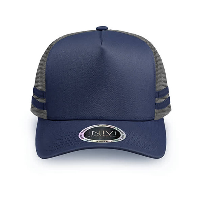 INIVI SEAMLESS SIDE AND BACK PANEL POLYCOTTON/MESH - SNAPBACK