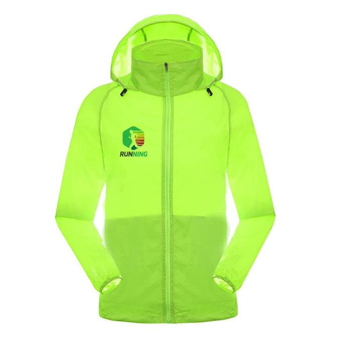 Unisex Adult 100% Polyester Sun Protection Jacket with Hood