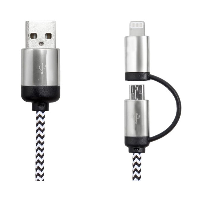 Milano 2n1 Fabric Charge & Data Cable Milano 2n1 Fabric Charge & Data Cable